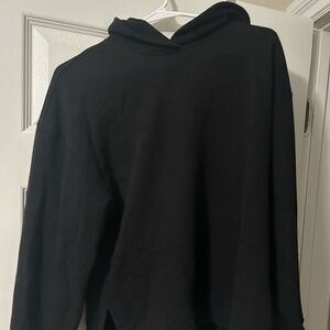 Plain Black Hoodie